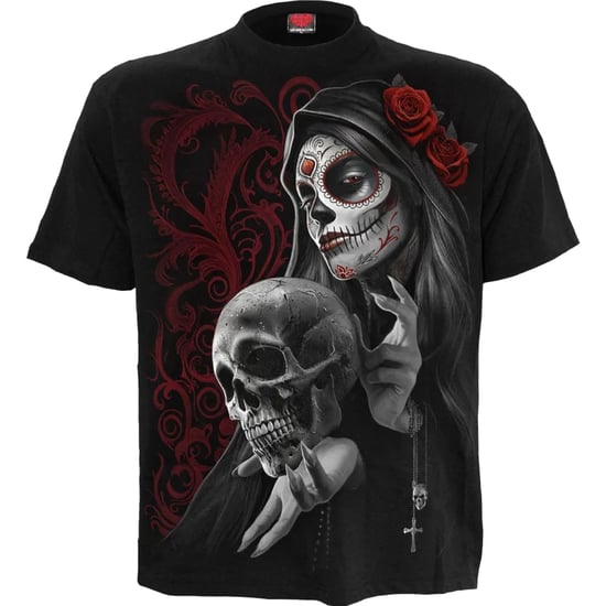 Spiral - "Love Is Dead" T-Shirt für Herren/Damen Unisex (Schwarz) - Image 2