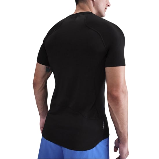 Nike - "Pro" Oberteil für Herren, Dri-FIT, Anliegend (Schwarz/Weiß) - Image 3