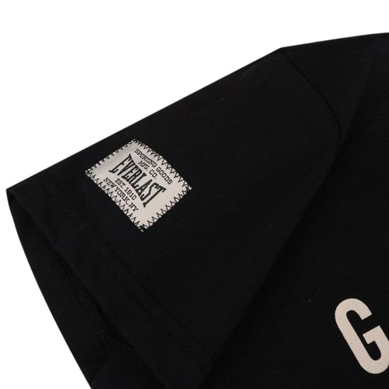 Everlast - T-Shirt für Kinder, Rundhalsausschnitt, Übergroß (Schwarz/Weiß) - Image 3