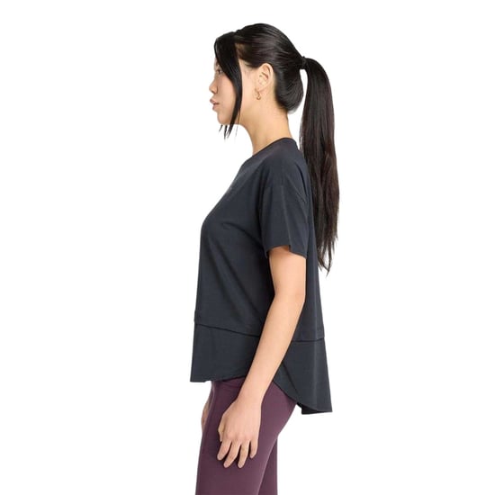 New Balance - T-Shirt für Damen, Übergroß (Schwarz) - Image 3