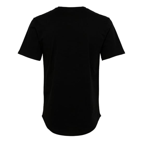 Only and Sons - T-Shirt für Herren, Rundhalsausschnitt, Übergroß (Schwarz) - Image 2