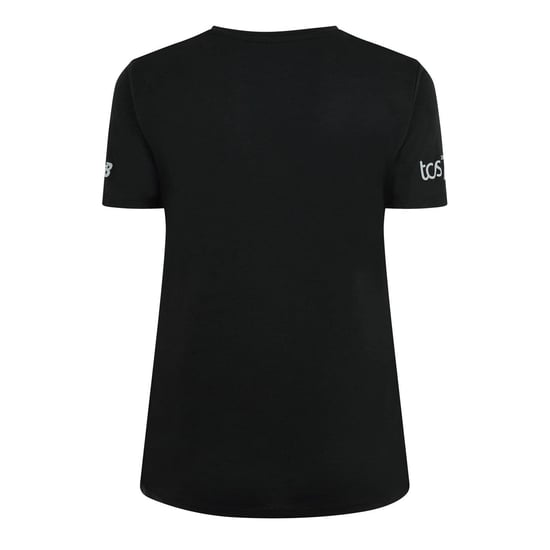 New Balance - "Finisher" T-Shirt für Damen (Schwarz/Grün) - Image 2