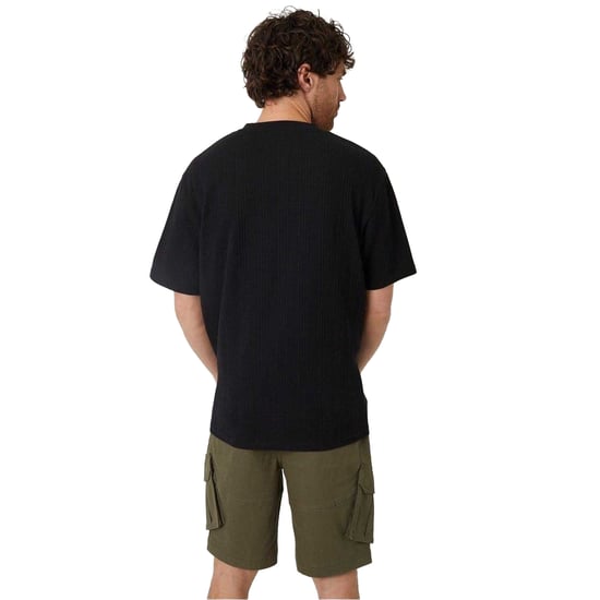 Threadbare - T-Shirt für Herren, gerippt, Regulär (Schwarz) - Image 2