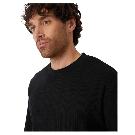 Threadbare - T-Shirt für Herren, gerippt, Regulär (Schwarz) - Image 3