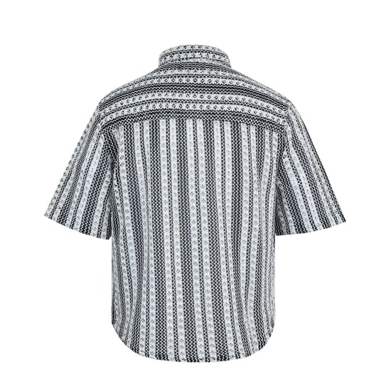 Firetrap - Hemd für Herren, kurzärmlig (Schwarz/Weiß) - Image 2