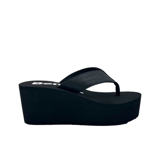 Bench Vacay Women's Black Flip Flops - Image 2