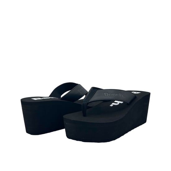 Bench Vacay Women's Black Flip Flops - Image 3