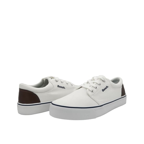 Bench Donnie Canvas Sneakers für Herren - Weiß - Image 3