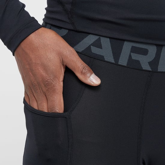 Under Armour Herren HeatGear Leggings, Schwarz - Image 5