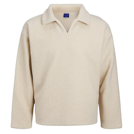 Jack And Jones - Sweatshirt für Herren, Teddy-Stoff, Langärmlig (Haferflocken) - Image 1
