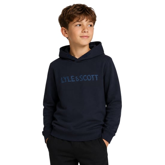 Lyle & Scott - Hoodie zum Überziehen für Jungen (Dunkel-Marineblau) - Image 1