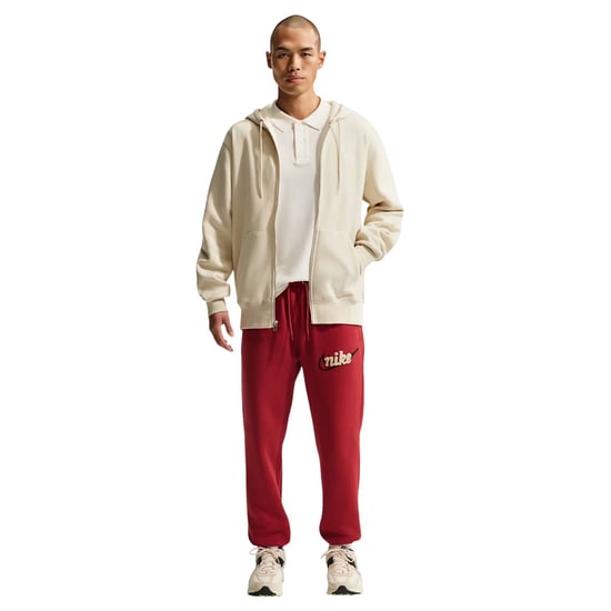 Nike - "Sportswear Club" Hoodie mit durchgehendem Reißverschluss für Herren (Helles Khaki) - Image 1