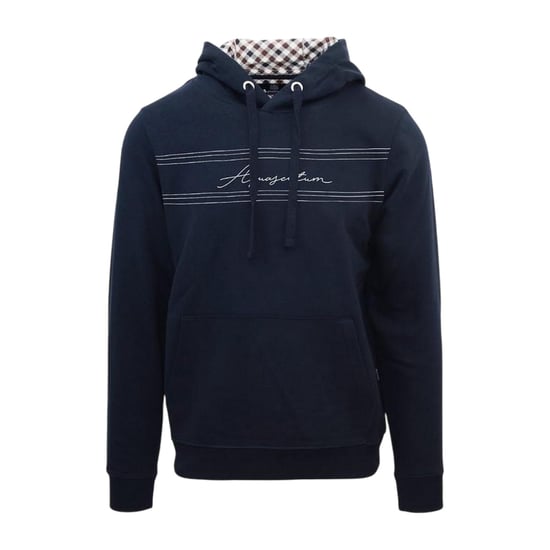 Aquascutum - Kapuzenpullover für Herren, Regulär (Marine) - Image 1
