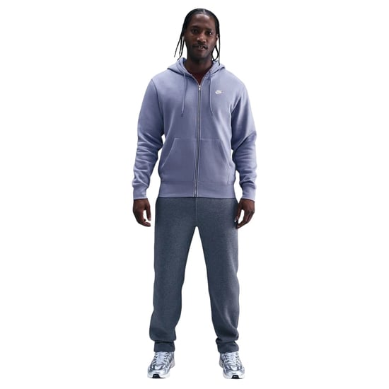 Nike - "Sportswear Club" Hoodie mit durchgehendem Reißverschluss für Herren (Indigoblau) - Image 1