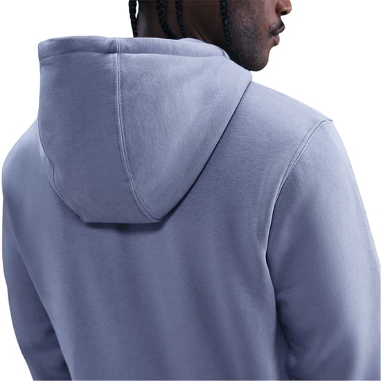 Nike - "Sportswear Club" Hoodie mit durchgehendem Reißverschluss für Herren (Indigoblau) - Image 4