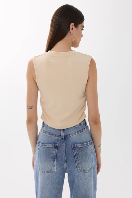 Einfache Bluse mit Raffung - Image 6