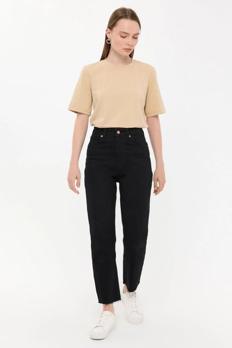 Basic Kurzarm Crew Neck T-Shirt - Image 2