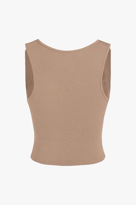 Gerüschte Bluse mit quadratischem Ausschnitt - Image 5