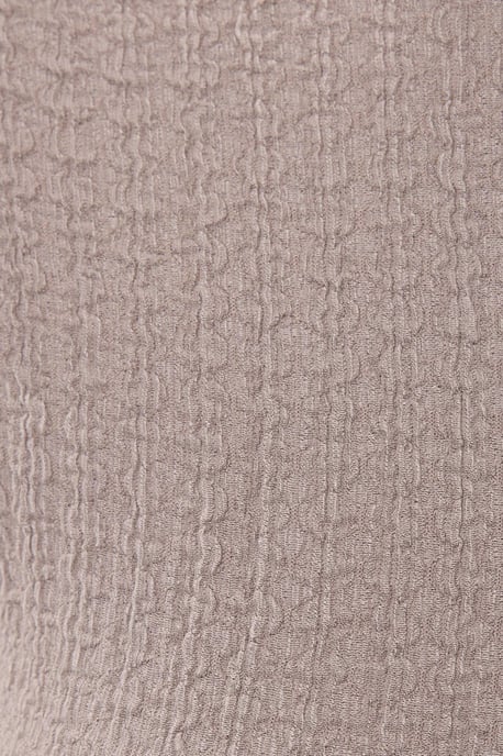 Wrinkle-Woven Kurzarm Rundhalsausschnitt Oberteil - Image 5