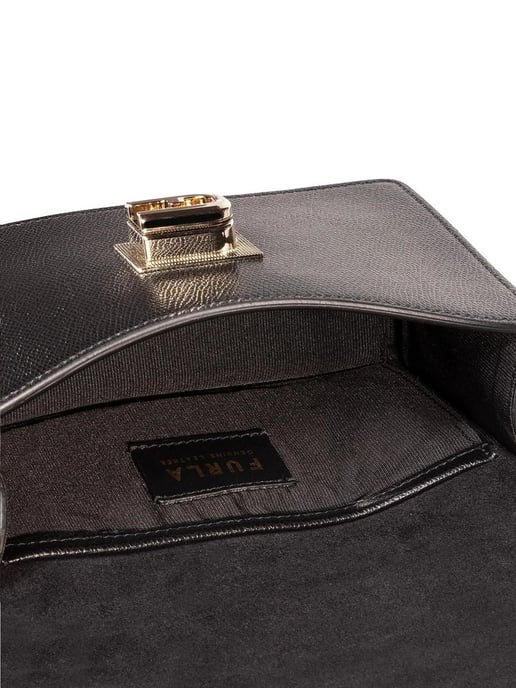Furla Umhängetasche Gold/Braun Schwarz - Image 4