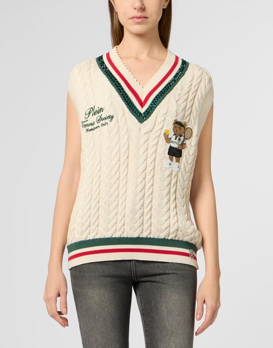 V-Neck Gilet Tennis Club - Image 2