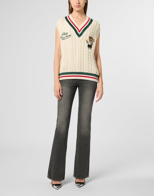 V-Neck Gilet Tennis Club - Image 4