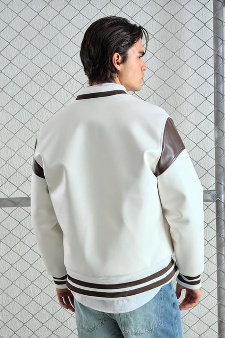 Kunstleder Bomberjacke - Image 3