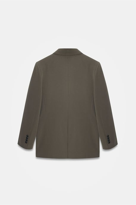 Langes Crepe-Blazer-Jackett - Image 6