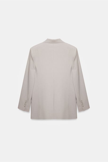 Langes Crepe-Blazer-Jackett - Image 6