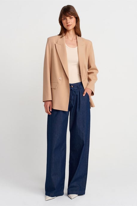Langes Crepe-Blazer-Jacket - Image 4