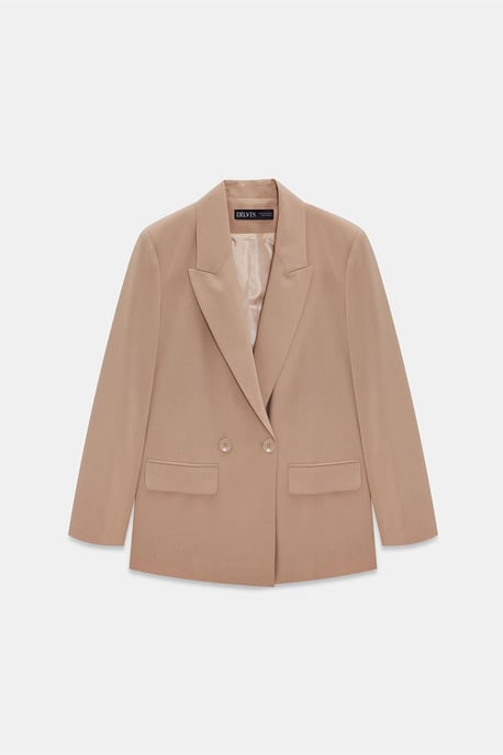 Langes Crepe-Blazer-Jacket - Image 5