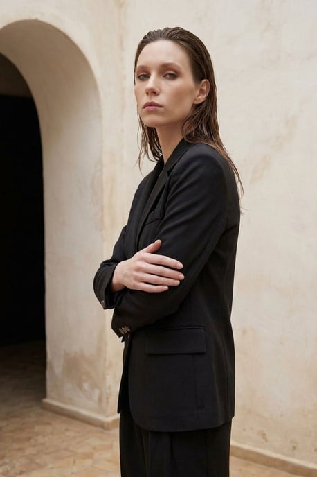 Damen Blazerjacke im Regular Fit - Image 4