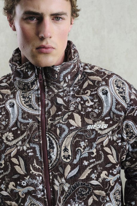 Mustered Daunenjacke mit Reißverschlusskragen - Image 2