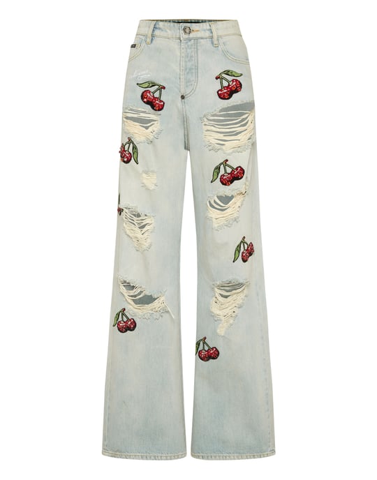 Jeans Skater Fit Cherries - Image 1
