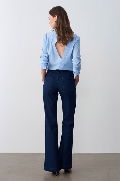 High-Waist Schlagjeans - Image 2