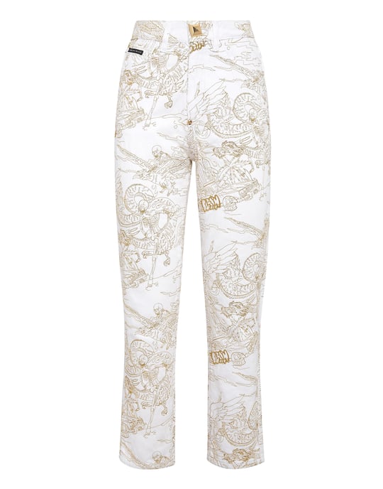 Jeans Boyfriend Fit Tattoo - Image 1