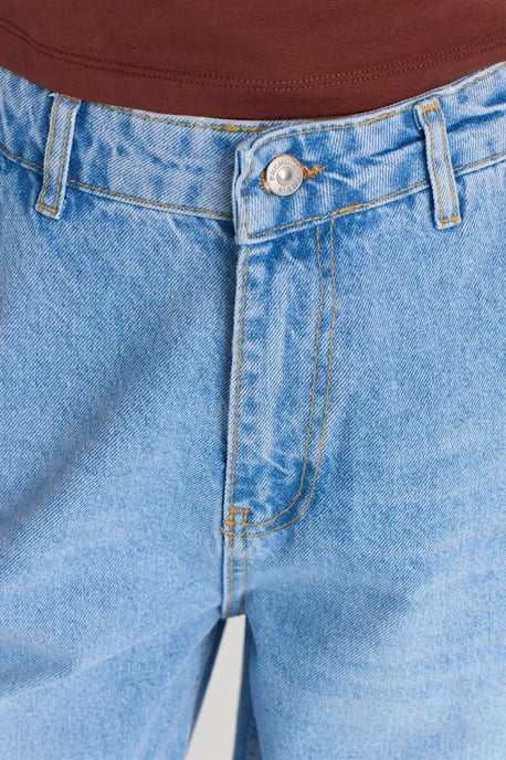 Hochtaillierte Ballon-Weitbein-Jeans - Image 4