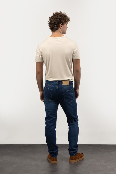 Slim Fit Mid Waist Jeans - Image 2