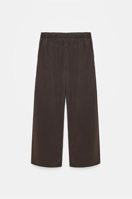 Hochtaillierte weite Denim-Jeans - Image 6