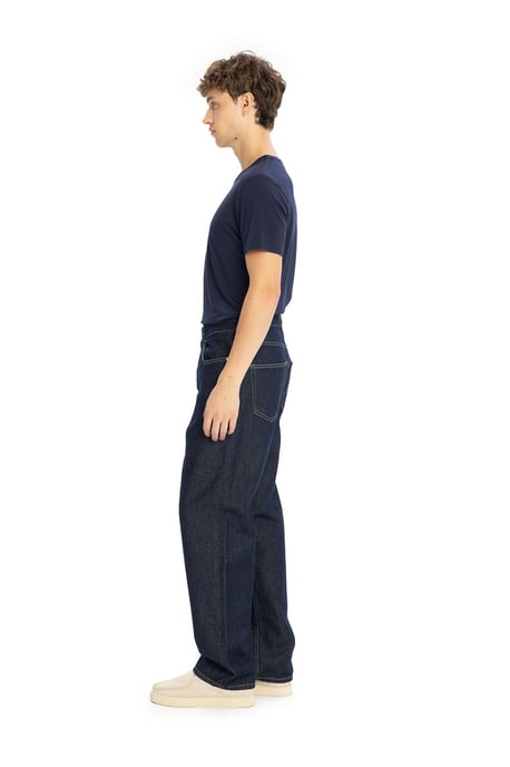 Gerade geschnittene Denim-Jeans - Image 4
