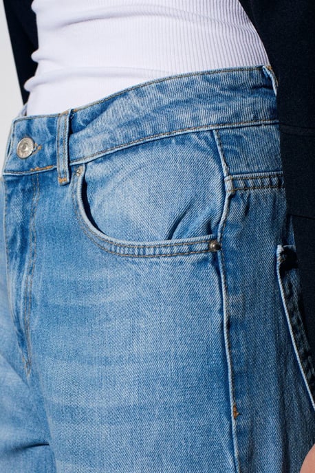 Damen High-Waist Straight Leg Jeans - Image 4