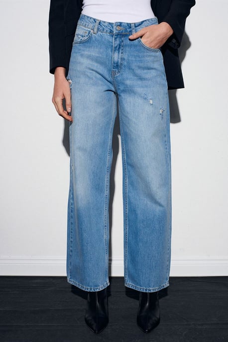 Damen High-Waist Straight Leg Jeans - Image 5