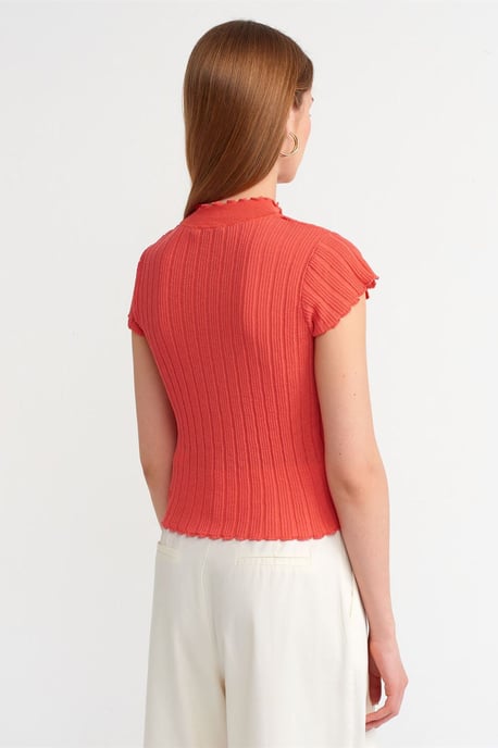 Slim-Fit-Rippstrick-Halspullover - Image 2