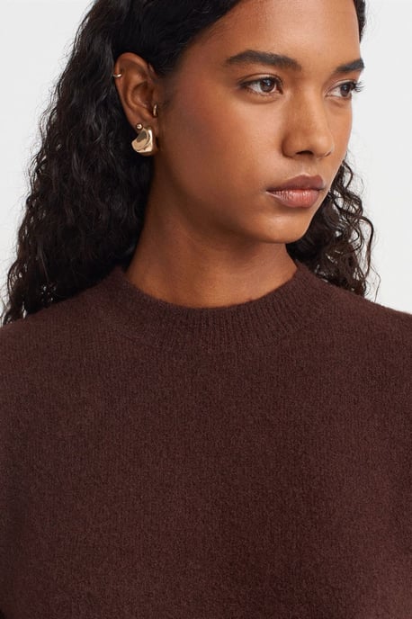 Damen Pullover mit geripptem Rundhalsausschnitt - Image 3