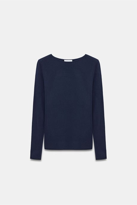 Damen Rippstrick Bootcut Pullover im Slim-Fit - Image 5