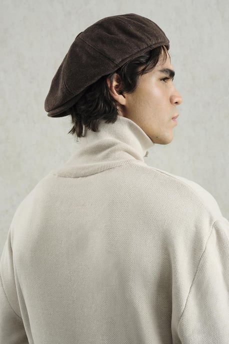 Rippstrickpullover mit Reißverschlusskragen - Image 5