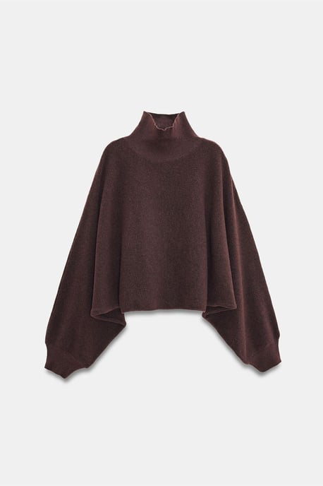 Damen Übergrößen Kürzerer Rollkragenpullover - Image 6