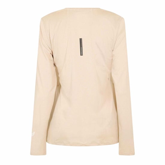 Castore - "Movement" T-Shirt für Damen, Langärmlig (Beige) - Image 2