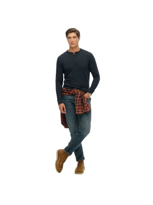 Superdry Herren-T-Shirt „Merchant Grandad“ - Image 2