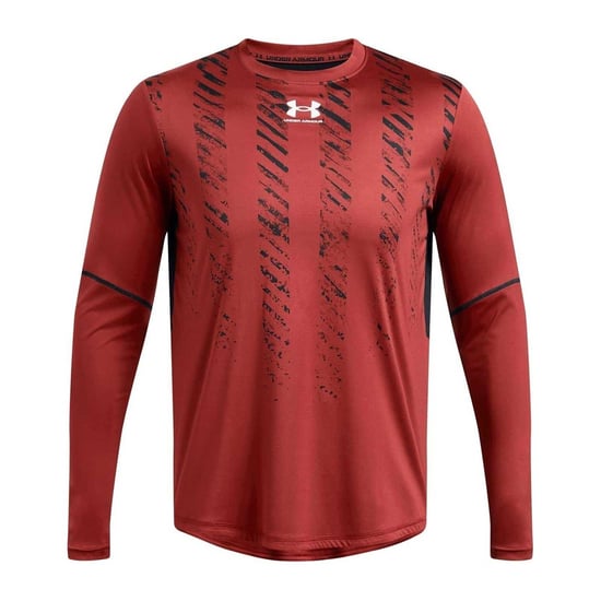Under Armour - T-Shirt für Herren, Regulär, Langärmlig (Orange) - Image 1
